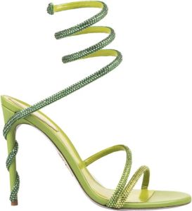 René Caovilla High Heel Sandals Groen Dames