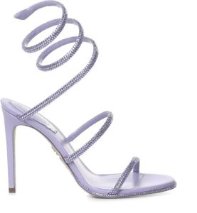 René Caovilla High Heel Sandals Paars Dames