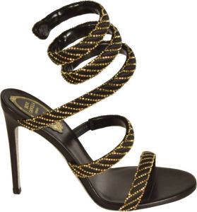 René Caovilla High Heel Sandals Zwart Dames