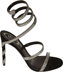 René Caovilla High Heel Sandals Zwart Dames