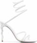 René Caovilla Ivory Cecile Strass Sandalen White Dames - Thumbnail 1