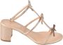 René Caovilla Kristalversierde Sandalen Beige Dames - Thumbnail 1