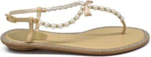 René Caovilla Pearl Sandals Beige Dames