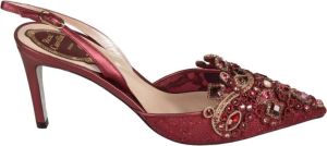 René Caovilla High Heel Sandals Rood Dames