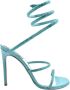 René Caovilla Pre-owned Leather heels Blue Dames - Thumbnail 1