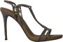 René Caovilla Pre-owned Leather heels Brown Dames - Thumbnail 1