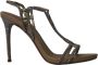 René Caovilla Pre-owned Leather sandals Beige Dames - Thumbnail 1