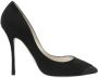 René Caovilla Pre-owned Suede heels Black Dames - Thumbnail 1