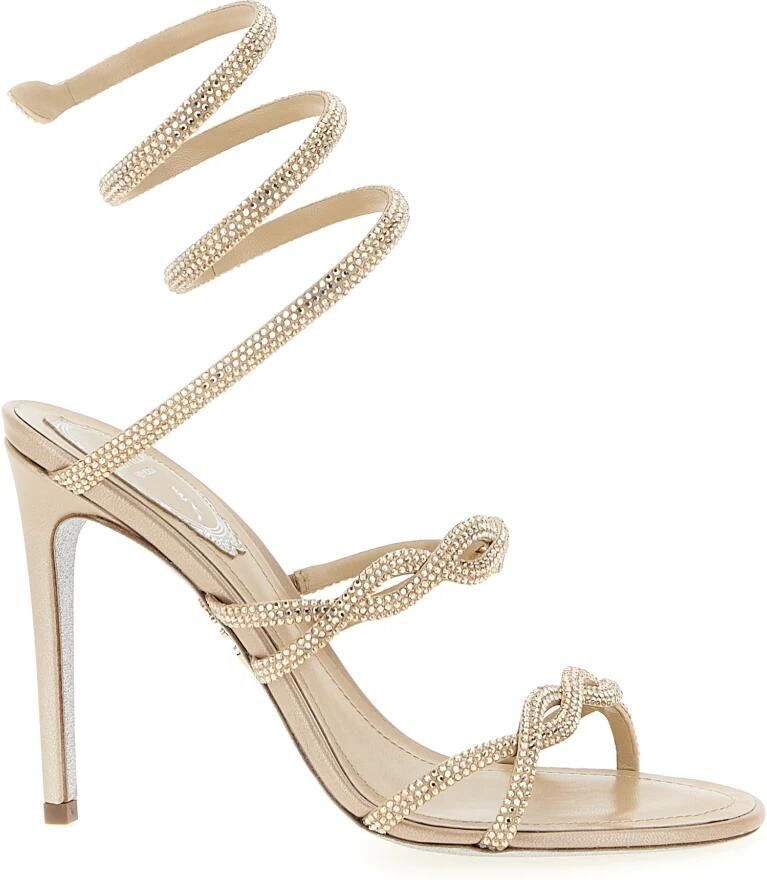 René Caovilla Braid Cleo Sandals