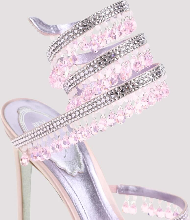 René Caovilla Chandelier leren sandalen - Foto 2