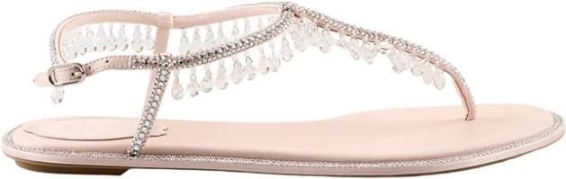 René Caovilla Chandelier T-strap Sandaal