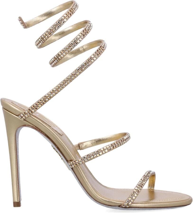 René Caovilla Cleo Satin Sandals