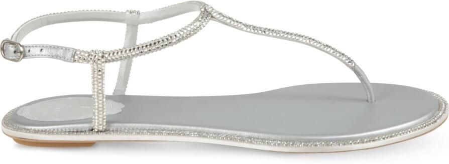 René Caovilla Diana Crystal Sandal