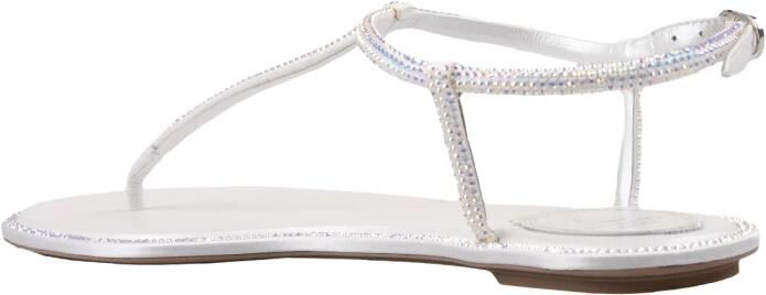 René Caovilla Flat Sandals White Dames - Foto 3