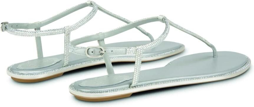 René Caovilla Flat Sandals Grijs Dames - Foto 3