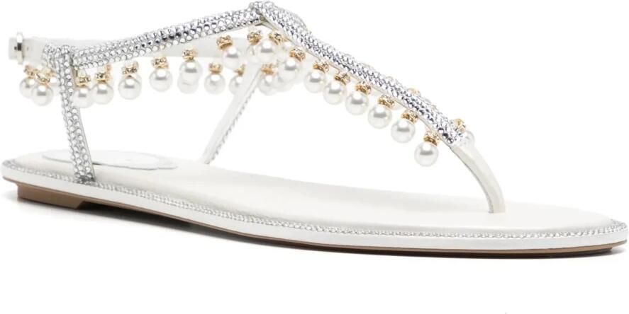 René Caovilla Leren sandalen voor vrouwen