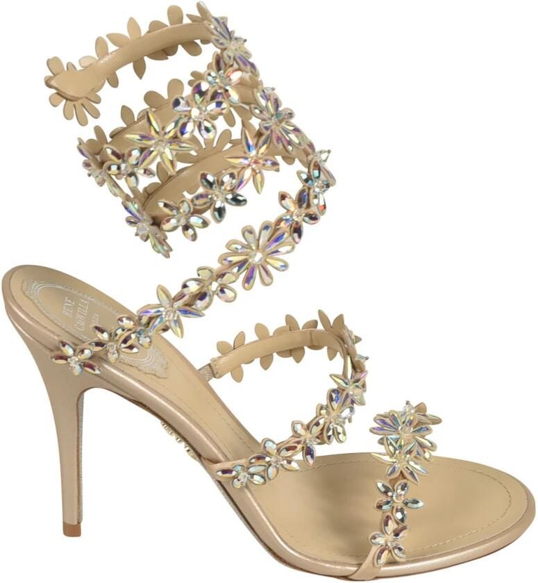 René Caovilla Sandalen Beige