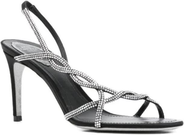 René Caovilla Sandalen met open teen en bandjes