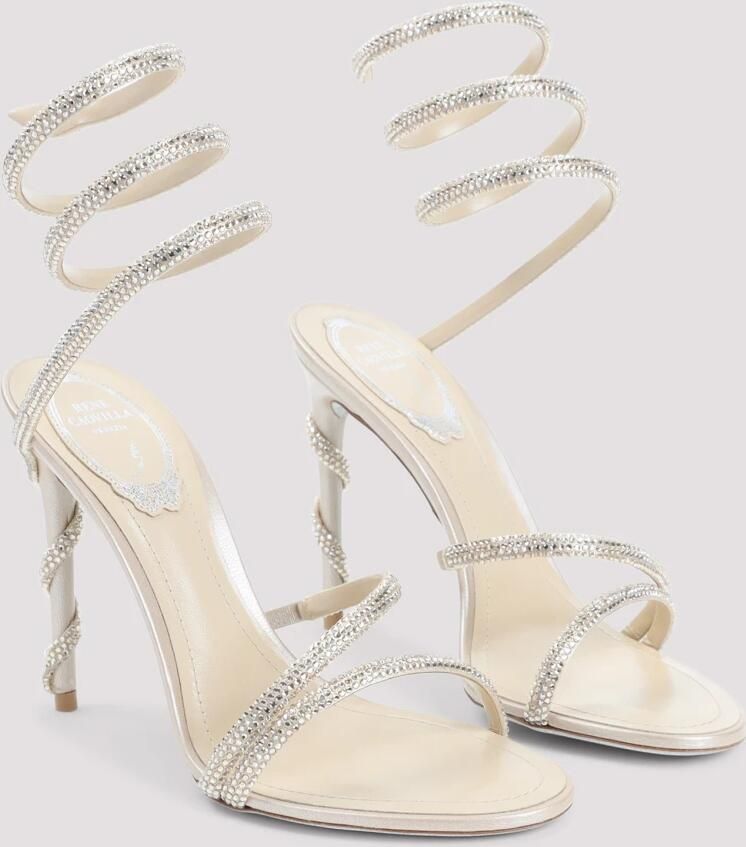 René Caovilla Satijnen Sandaal - Foto 2