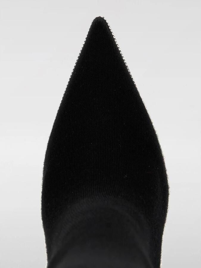 René Caovilla Zwarte Rhinestone Detail Kniehoge Laarzen - Foto 2