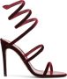 René Caovilla Rode Sandalen Verhogen Stijl Comfortabel - Thumbnail 1