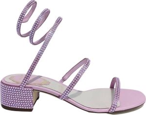 René Caovilla Sandalen Roze Dames