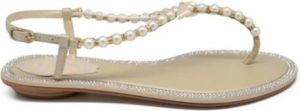 René Caovilla Sandals Beige Dames
