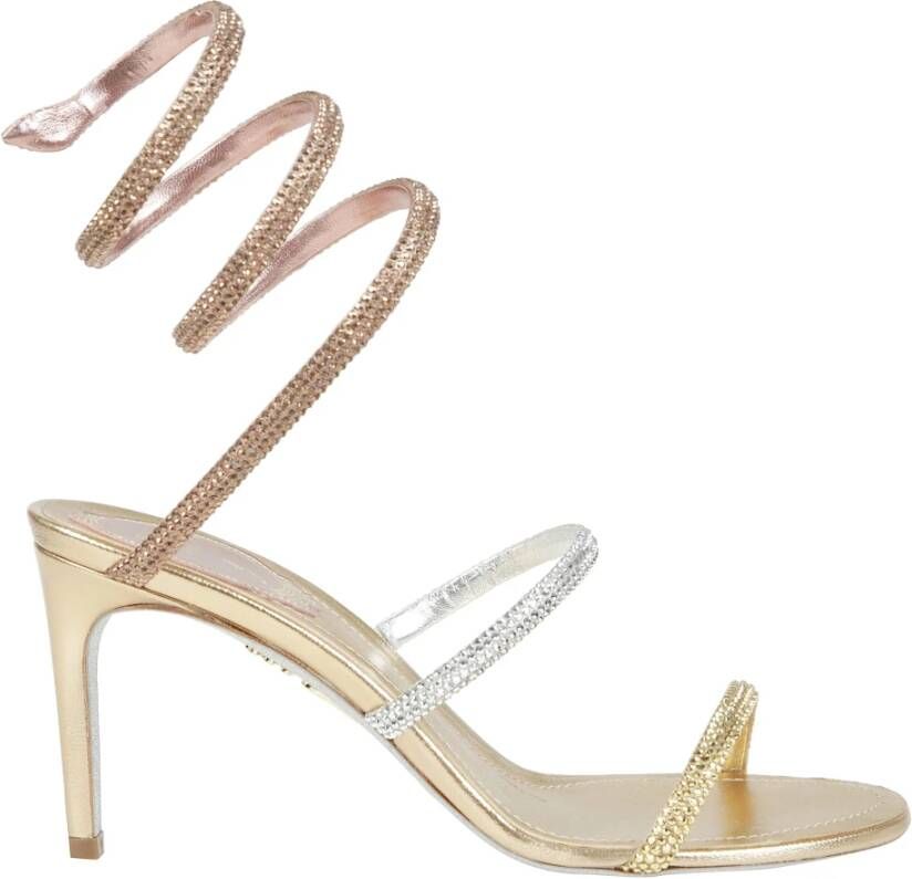 René Caovilla Stiletto Sandalen met Elastische Band