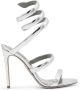 René Caovilla Zilveren Cleo Wrap Sandalen - Thumbnail 1