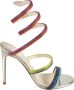 René Caovilla Zilveren Sandalen voor Vrouwen Multicolor Dames - Thumbnail 1