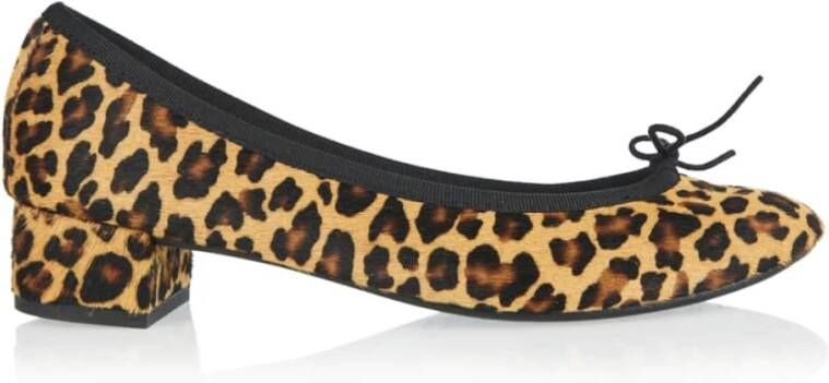Repetto Luipaard Animal Print Pumps Hak