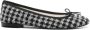 Repetto Tweed Ballerina Ballet Flats Noir - Thumbnail 1