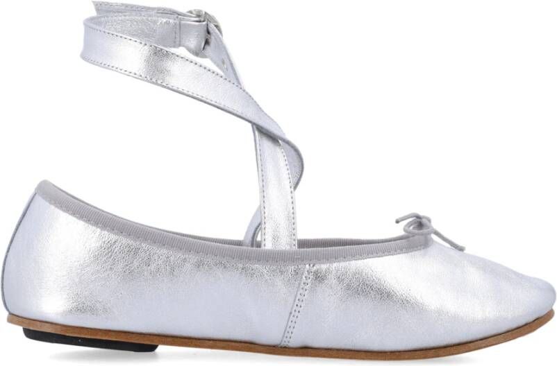 Repetto Zilveren Gesloten Balletschoenen