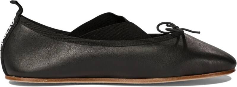 Repetto Zwarte platte schoenen Gianna BAB Black Dames