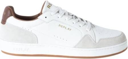 Replay Leren Sneaker met Synthetische Zool