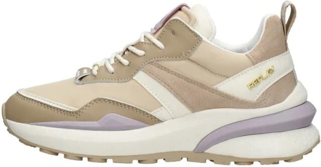 Replay Athena Hardloopschoenen Beige Dames - Foto 5