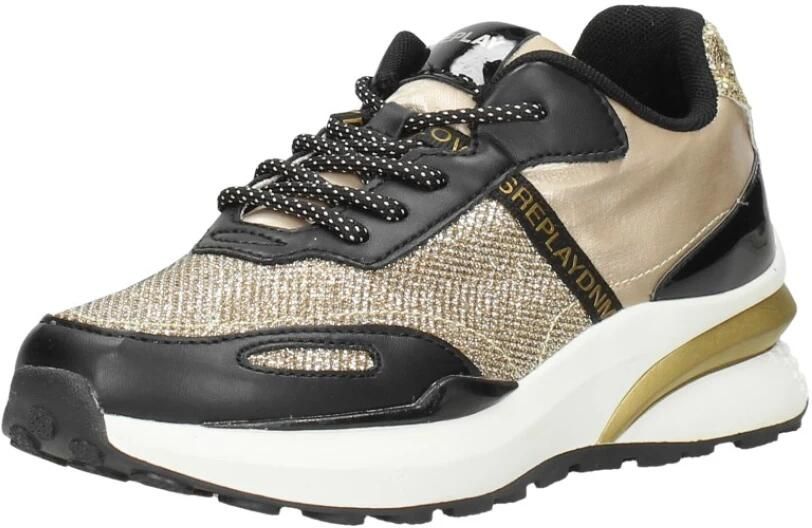 Replay Athena Jr Lage sneakers Kids Zwart - Foto 6