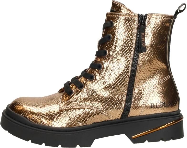 Replay Joplin 12A Veterschoen hoog Goudkleur - Foto 2