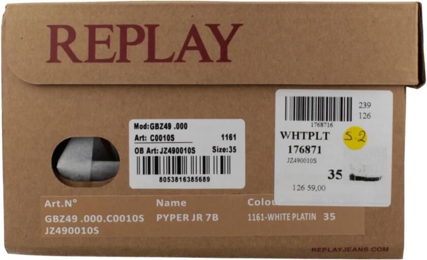 Replay Lage Sneakers Pyper Jr 7b - Foto 5