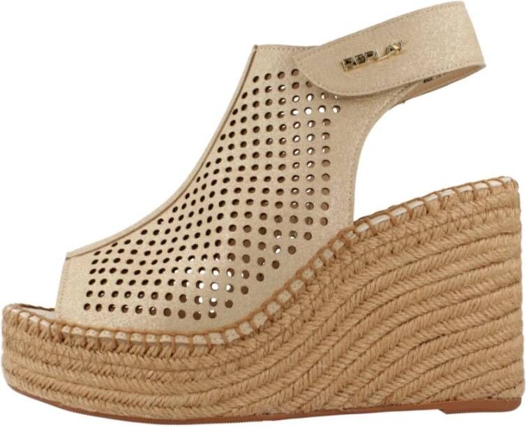 Replay Wedges Beige Dames