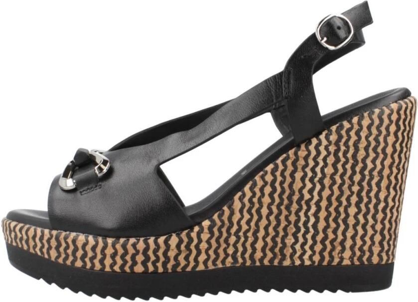 Repo Sandalen met sleehak 52278r