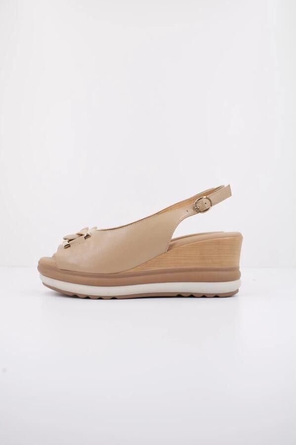 Repo Sandaal met Plateau Sleehak - Foto 2