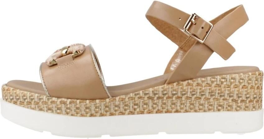 Repo Sandalen met sleehak 50248r