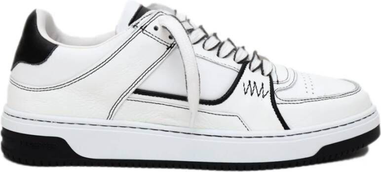 Represent Apex Contrast Sneakers Wit Leer White Heren