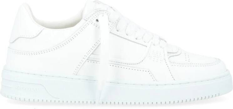 Represent Apex Witte Leren Sneakers White Heren
