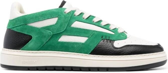 Represent Eiland Groen Vintage Sneakers Multicolor Heren