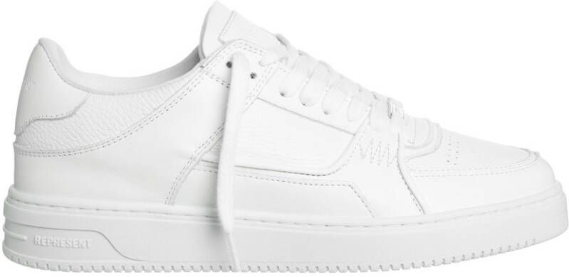 Represent men& shoes leather trainers sneakers Apex Wit Heren