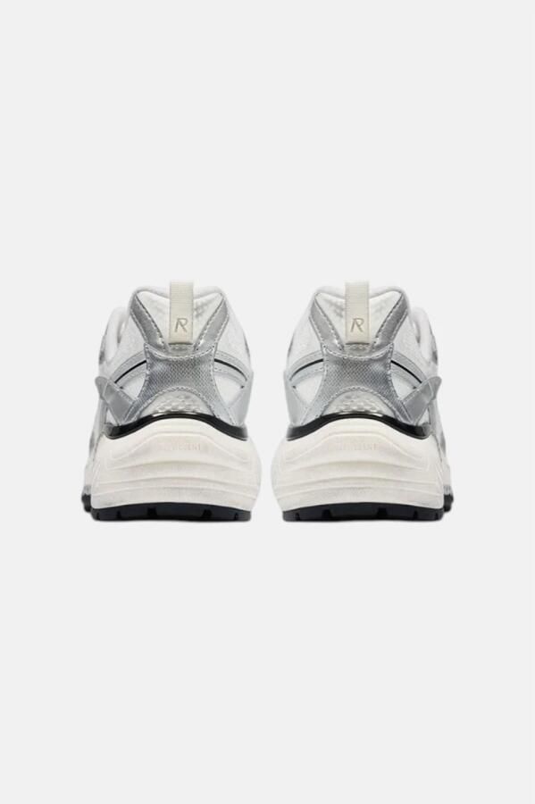 REPRESENT Lage Sneakers Heren Storm-torn Textiel Wit - Foto 3