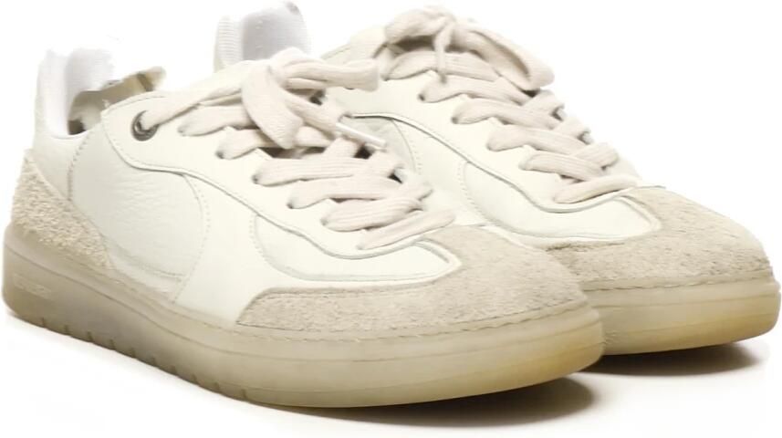 Represent Virtus sneaker van leer met suède details