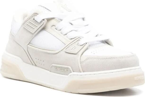 Represent Witte Veterschoen met Gewatteerde Enkel